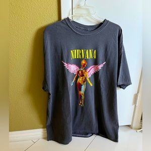 In Utero Nirvana Oversized T-Shirt